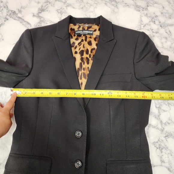 Dolce & Gabbana Black Blazer - Picture 4 of 8